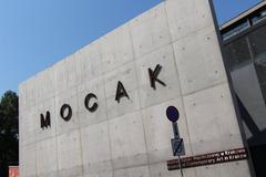 The Museum of Contemporary Art in Kraków (MOCAK) building facade