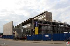 Kraków Museum of Contemporary Art under construction