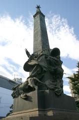 Monument to the Five Days of Milan in Piazza Cinque Giornate, Milan