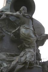 Monument to the Five Days of Milan in Piazza Cinque Giornate, Milan