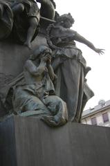 Monument to the 'Five Days of Milan' in Piazza Cinque Giornate, Milan