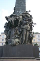 Monument to the Five Days of Milan in Piazza Cinque Giornate, Milan