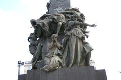 Monument to the Five Days of Milan in Piazza Cinque Giornate, Milan