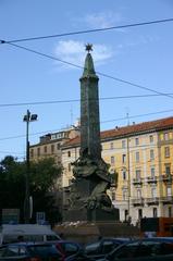 Monument to the Five Days of Milan in Piazza Cinque Giornate, Milan