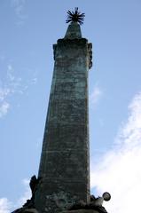 Monument to the Five Days of Milan in Piazza Cinque Giornate