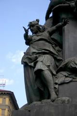 Monument to the Five Days of Milan in Piazza Cinque Giornate