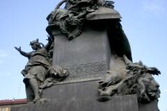 Monument to the Five Days of Milan in Piazza Cinque Giornate, Milan