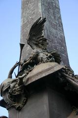 Monument to the Five Days of Milan in Piazza Cinque Giornate, Milan