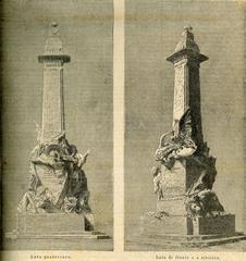 Bozzetto for the Cinque Giornate monument by Giuseppe Grandi