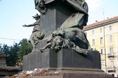 Monument to the Five Days of Milan in Piazza Cinque Giornate, Milan