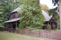 Forester's lodge Przy Lesniczowce at Powsin Park Warsaw