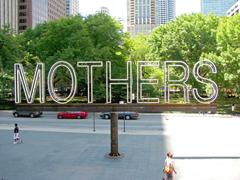 Mothers sculpture at the Museum of Contemporary Art in Chicago