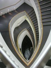 stairwell in the Museum of Contemporary Art in Chicago