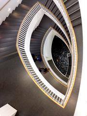 Stairs in the Museum of Contemporary Art in Chicago