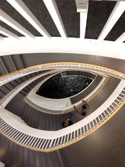 Stairs in the Museum of Contemporary Art in Chicago