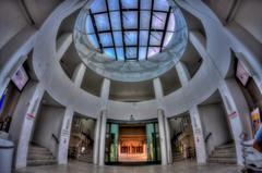 Interior of the building next to the Centennial Hall in Wroclaw