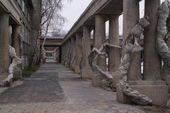 Pergola near Centennial Hall in Wrocław