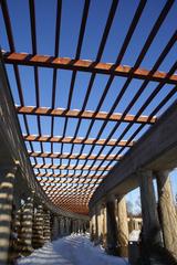 Pergola near Centennial Hall in Wrocław, Poland