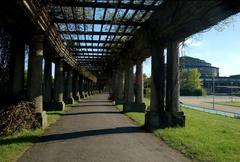 Traditional Polish pergola hall interior