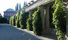 Wrocław Hala Stulecia with connected pergola