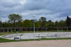 Pergola at the Centennial Hall complex in Wrocław