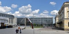 Jan Nowak-Jezioranski Square in Krakow, Poland