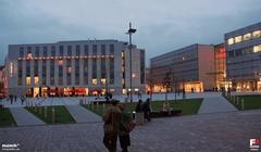 Hotel Andel's in Kraków with Galeria Krakowska on the right