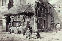 St.-Barbara-Kirche in Krakow in 1898