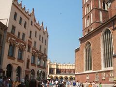 Krakow city center, Poland