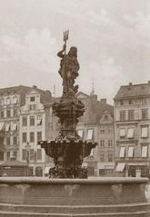 Neptune Fountain in Wroclaw