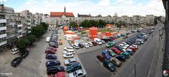 Excavated square in Wroclaw