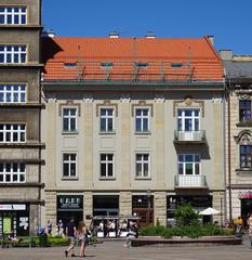 Kamienica Przechodnia in Krakow, at Szczepański Square 6 after renovation in 2017