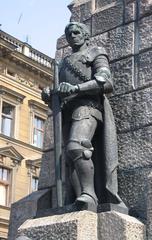 Grand Duke of Lithuania Vytautas monument in Krakow