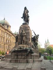 Grunwaldzki Monument in Poland