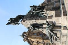 Grunwald Monument in Plac Jana Matejki, Kraków