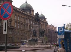 Grunwald Monument in Kraków