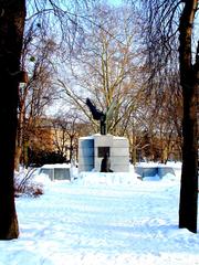 Monument of Victims of the Katyń Massacre in Wrocław's Julius Słowacki Park