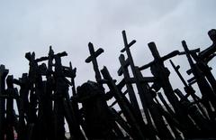 Monument to the Fallen and Murdered in the East in Warsaw