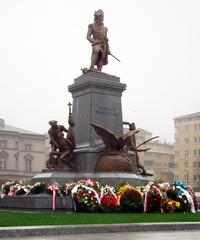 Tadeusz Kościuszko monument in Warsaw