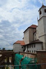 view of Brno cityscape with notable historical buildings