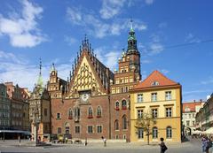 Wrocław Town Hall in Poland