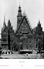 Front view of Wrocław Town Hall