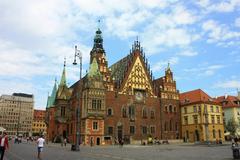 Wrocław Old Town Hall in Poland