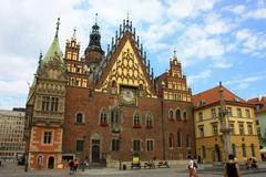 Wrocław Town Hall Staromiejski  in Wrocław, Poland