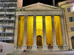 Temple of Minerva in Assisi, Italy