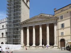 Temple of Minerva in Assisi, Italy