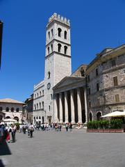 Assisi Torre Civica and Temple of Minerva