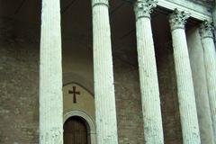 Assisi Santa Maria Church exterior view