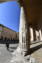 Temple of Minerva in Assisi, Italy