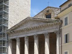 Temple of Minerva in Assisi, Italy